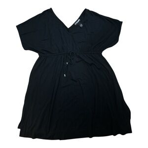 LANE BRYANT Black Dress or Beach Coverup Size 18/20
